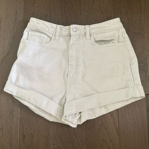Wild Fable White Jean Shorts